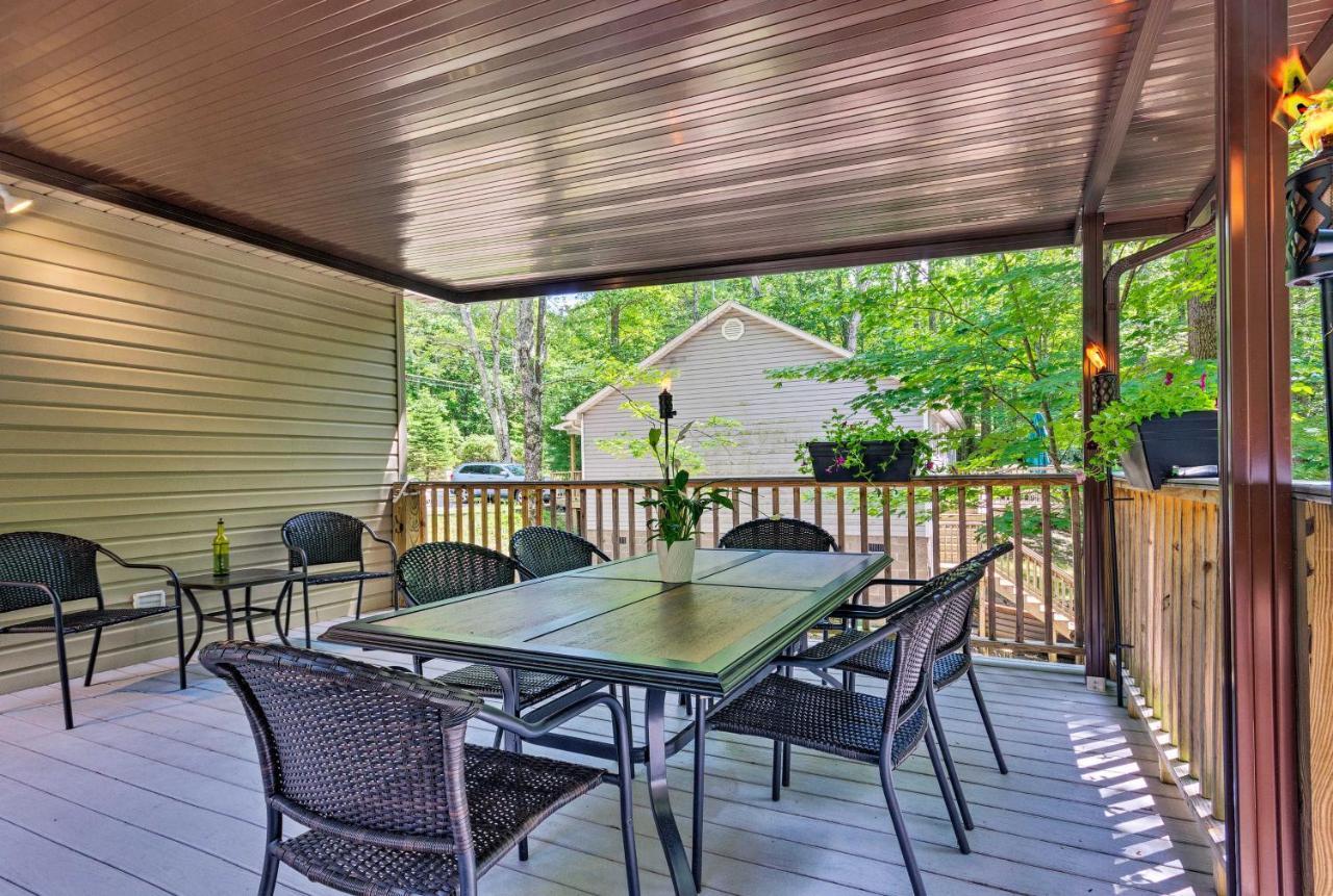 Beech Mountain Home With Covered Deck, Near Skiing! Zewnętrze zdjęcie