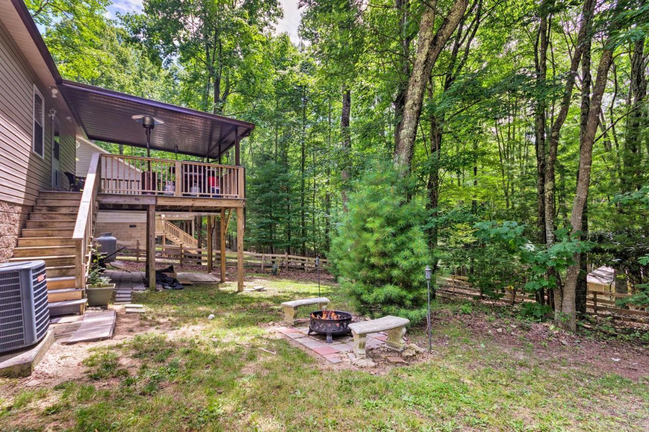 Beech Mountain Home With Covered Deck, Near Skiing! Zewnętrze zdjęcie
